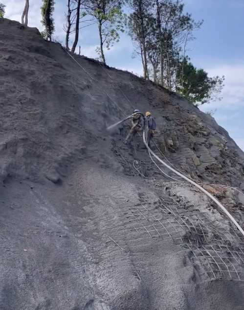 衡水桃城区边坡喷护