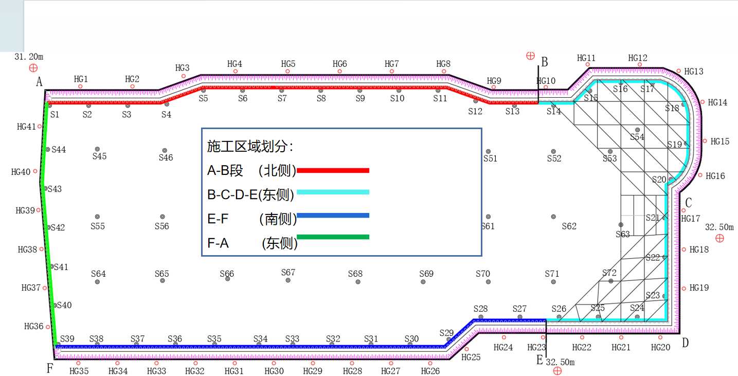 衡水桃城区基坑支护设计